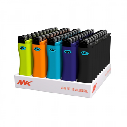 MK FLINT 9G GRIP PRO REFILLABLE LIGHTER - 50 Pack