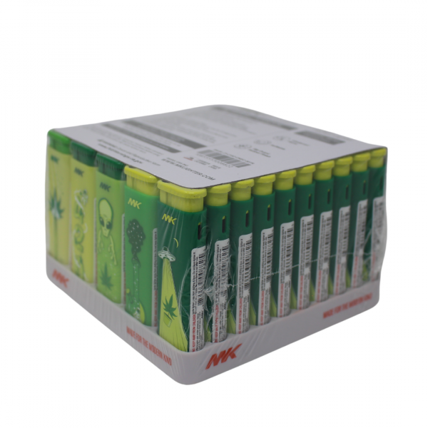 MK Jet Connection Series Refillable Lighter - 50 Count