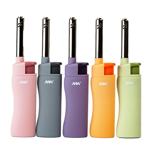 MK CANDLE JET PASTEL SERIES REFILLABLE LIGHTER (50X6)