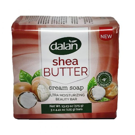Dalan Cream Bar Soap - Shea Butter (3 x 125g)