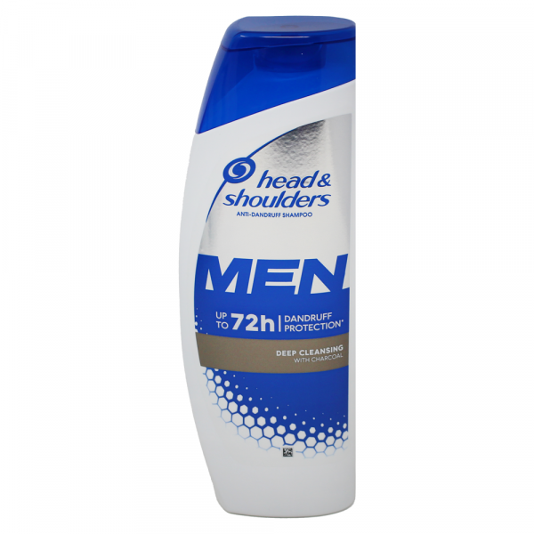 Head & Shoulders Shampoo 400ml Men Ultra Deep Charcoal - Deep Clean & Scalp Relief