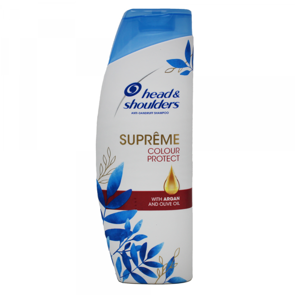 Head & Shoulders Supreme Colour Protect Shampoo - 400ml Argan Oil Infusion