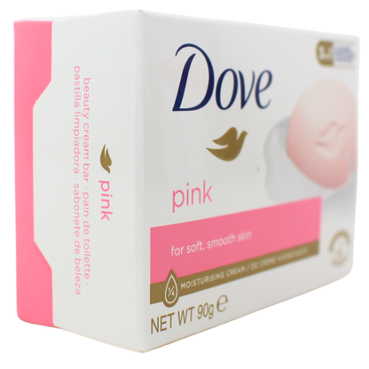 Dove Pink Bar Soap 90g - Gentle Cleansing & Soft Skin