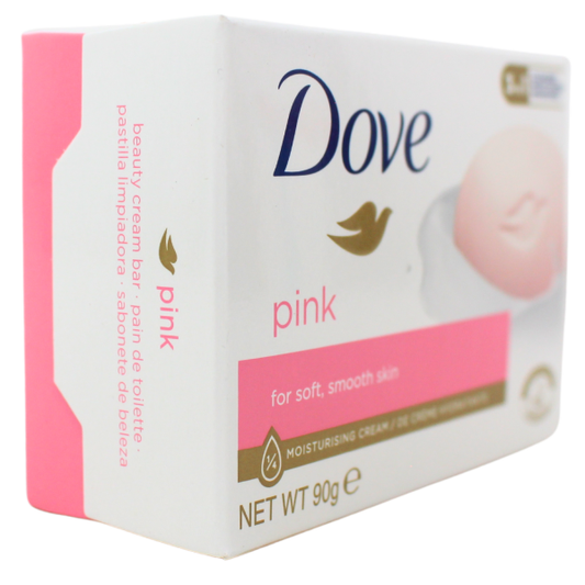 Dove Pink Beauty Bar - Gentle Cleansing for Soft, Smooth Skin