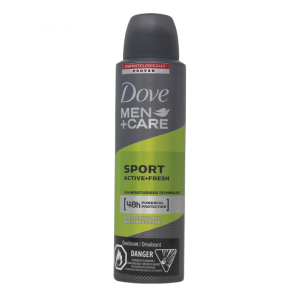 Dove Men+Care Sport Active Fresh Spray 150ml - Creative & Detailed