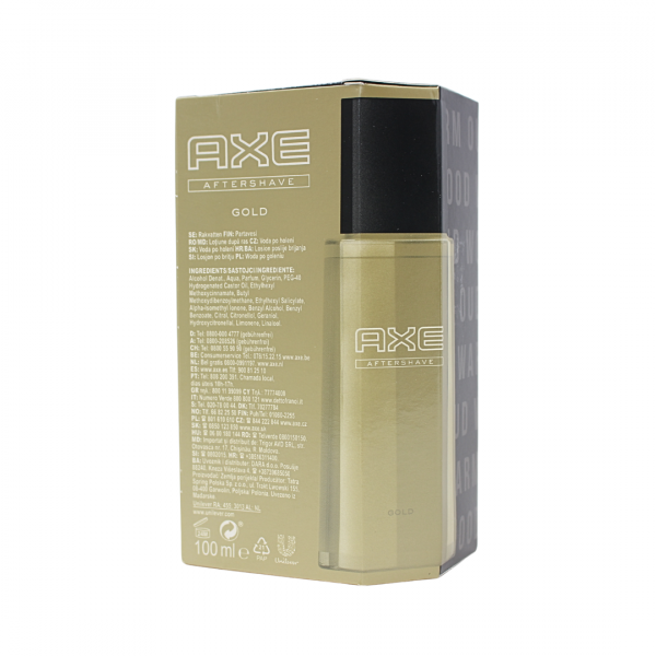 Axe Gold After-Shave - 100ml - For the Sophisticated Man
