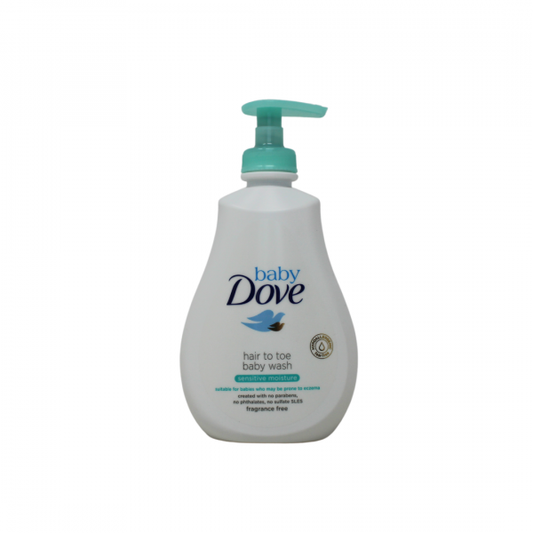 Dove Baby Wash 400ml Head-to-Toe Sensitive Moisture