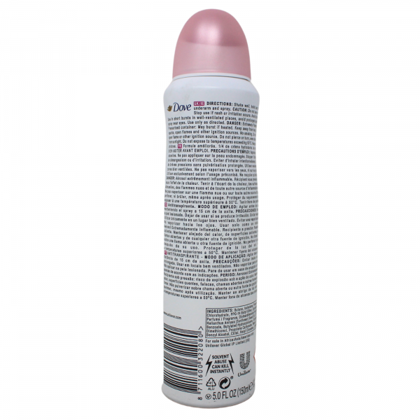 Dove Beauty Finish Anti-Perspirant Spray 150ml