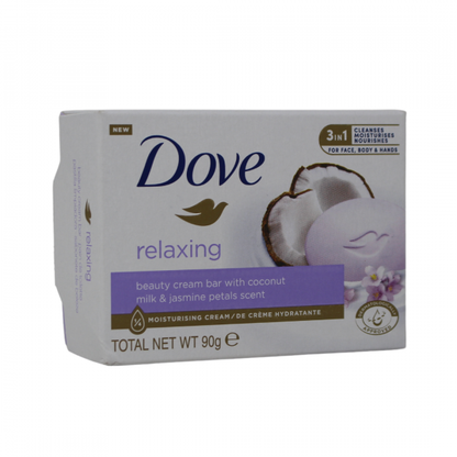 Dove Relaxing Coconut Milk Bar Soap 90g - Creative & Detailed