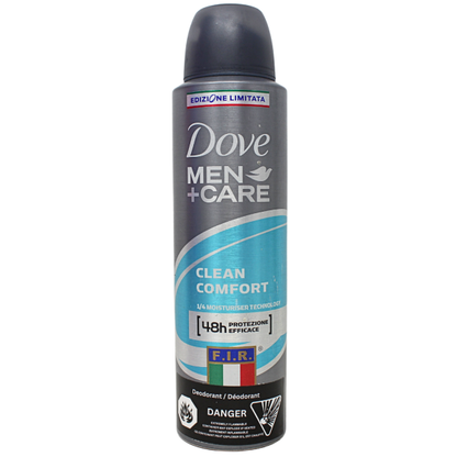 Dove Men+Care Clean Comfort Antiperspirant Spray - 150ml