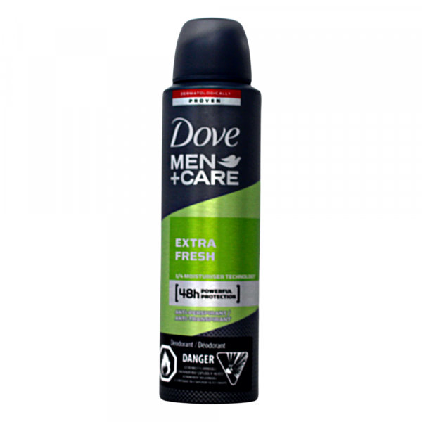 Dove Men+Care Extra Fresh Antiperspirant Spray - 150ml