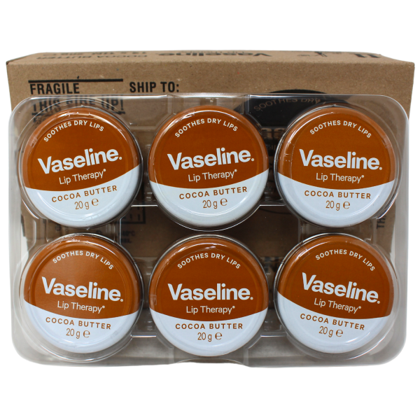 Vaseline Lip Therapy Cocoa Butter 20g Tin - Creative & Detailed