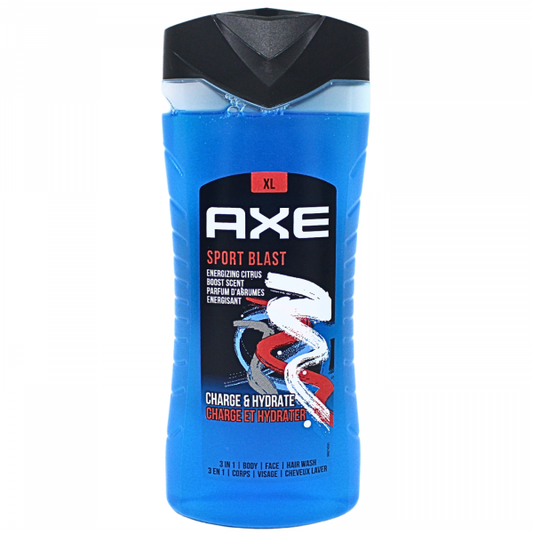 Axe Black & White 400ml Sport Blast - 6 Pack