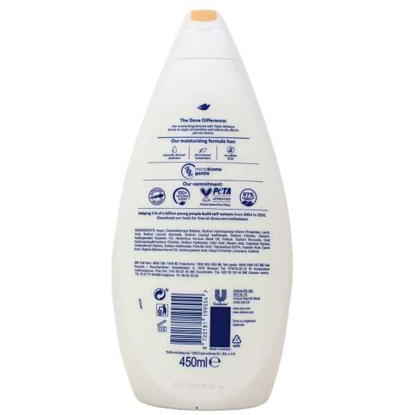 Dove Nourishing Care Argan Oil Body Wash - 450ml