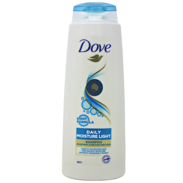 Dove Daily Moisture Light Shampoo 400ml - Hydration & Shine