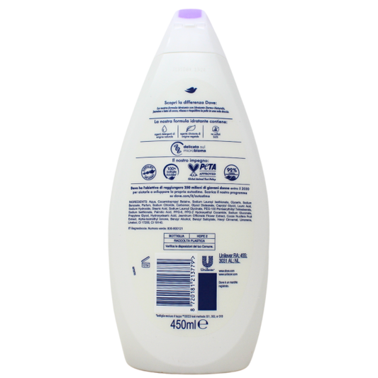 Dove Coconut Bath 450ml - Silky Smooth Skin