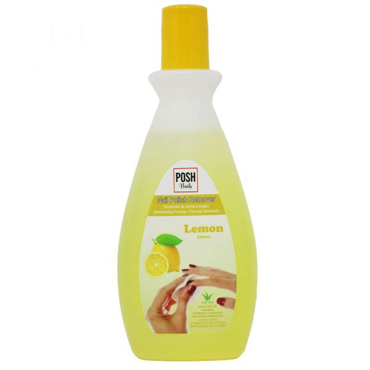 Posh Nails Polish Remover 236ml Lemon