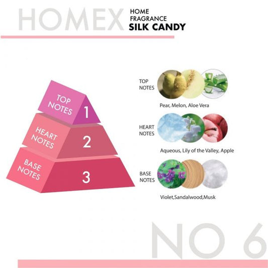 HOMEX A/F 300ML SILK CANDY