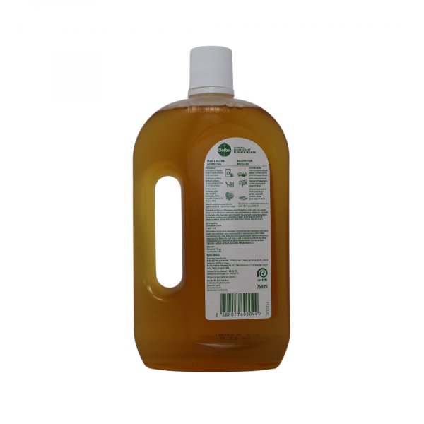 Dettol Antiseptic Liquid 750ml - Original Disinfectant & Wound Care