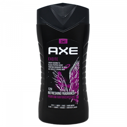 AXE Excite Body Wash 250ml - Irresistible Fragrance