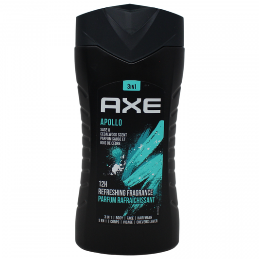 AXE Apollo Body Wash 250ml - Experience the Scent of Space