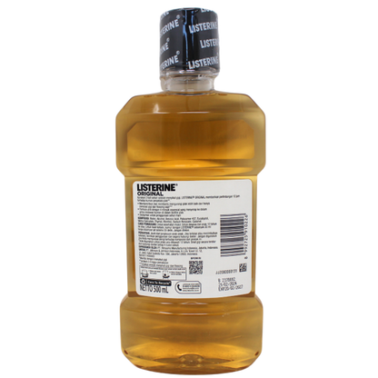 Listerine Original Mouthwash 500ml - Powerful Germ Protection