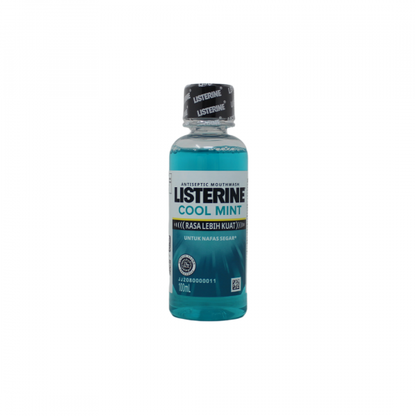 Listerine Cool Mint Mouthwash - 100ml - Refreshing Oral Hygiene