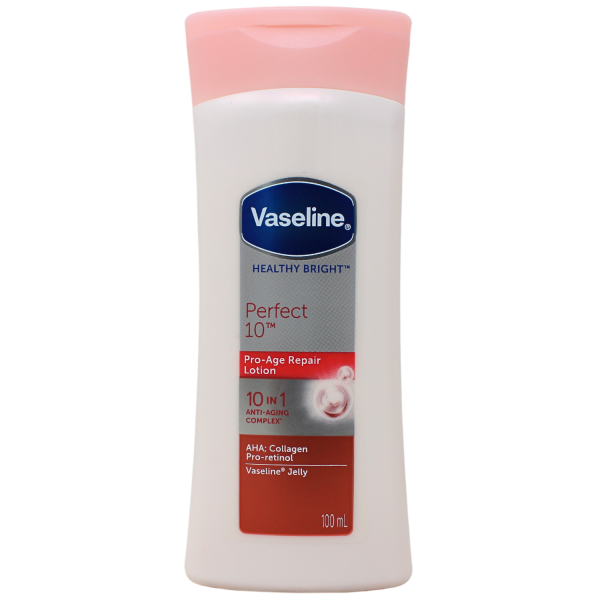 Vaseline Bright & Radiant Lotion 100ml - Healthy, Glowing Skin