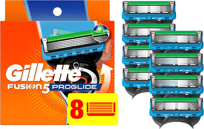 Gillette Fusion5 ProGlide Razor Blade Refills - 8 Cartridges